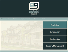 Tablet Screenshot of enfield-group.com